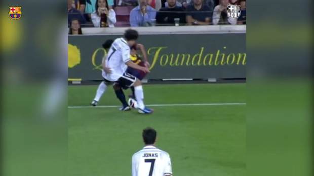 When Xavi did the same nutmeg as Pedri